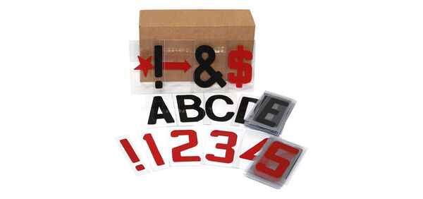 Mini Changeable Letter Sign 4 Inch Changeable Letter Sign New 4-Inch Flex Letter Set - 272-Piece ...