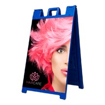Signicade Blue, 3' x 2'