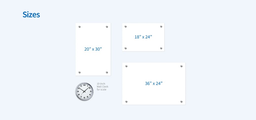 Acrylic Prints Spec Image Size