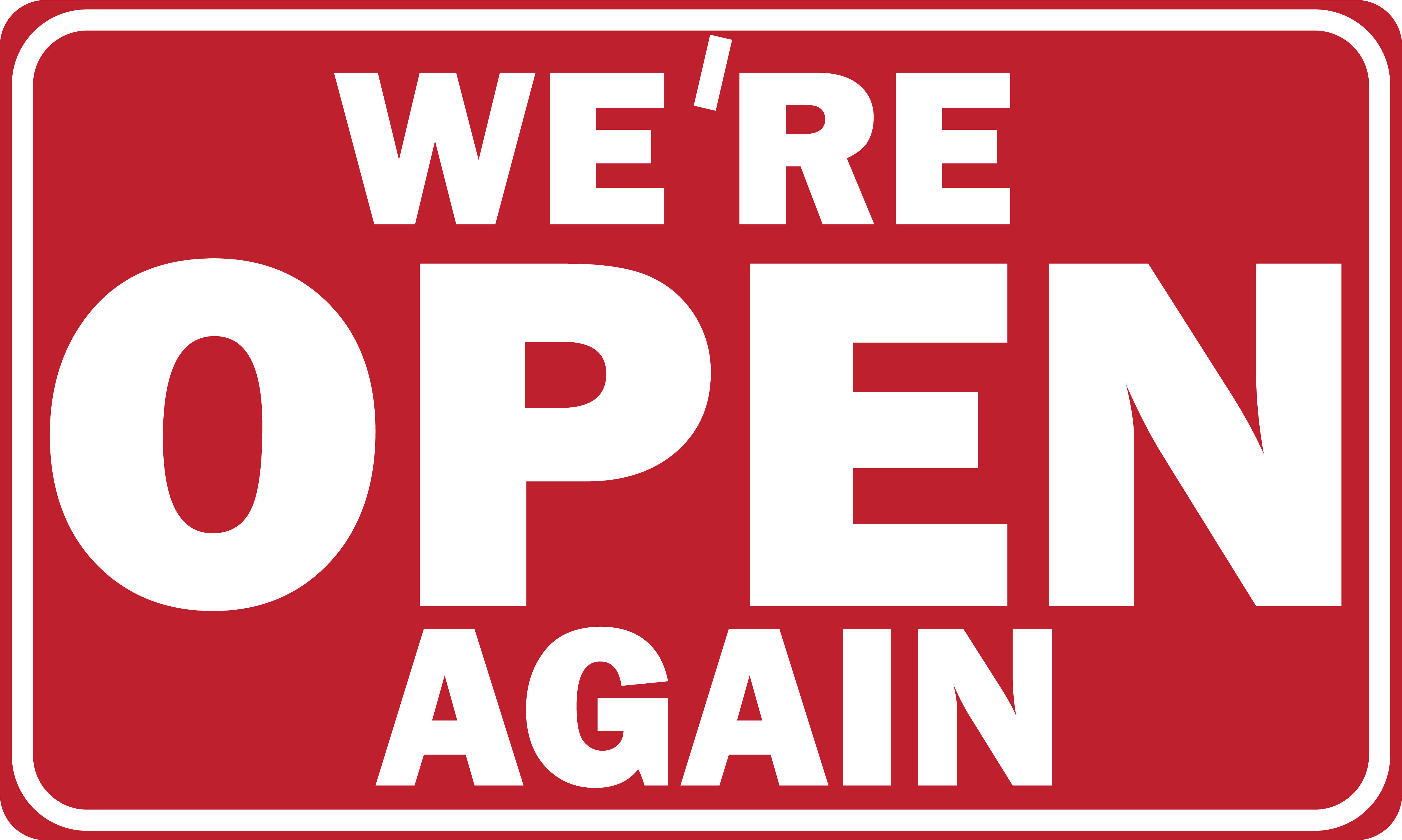 Business Hours Signs