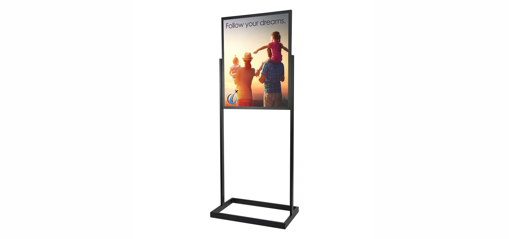 28" Tall x 22" Wide Poster Frame With Sign