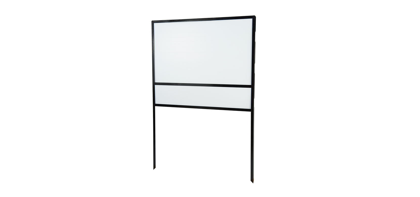 Metal Frame with Blank Panel