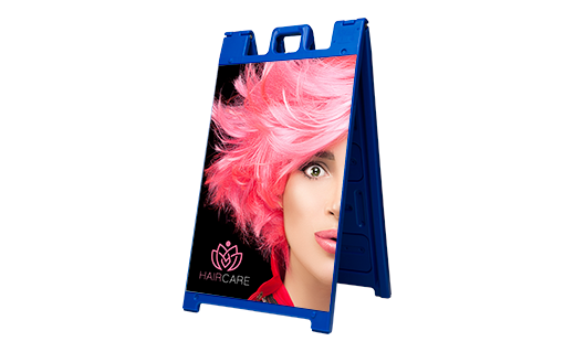 a frame signicade blue with board