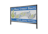 4' x 8' Outdoor Banner Frame