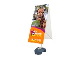 Zephyr-X Outdoor Stand, 60" x 24" 2 Sided