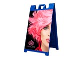 Signicade Blue, 3' x 2'
