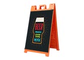 Signicade Orange, 3' x 2'
