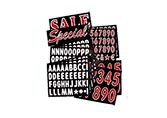 Black Deluxe Letter Kits