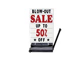 Springer Deluxe Message Board White, 3' x 2'