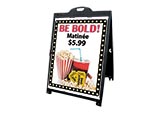 The Billboard Black, 4' x 3'