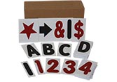 White 4" Letter Kits